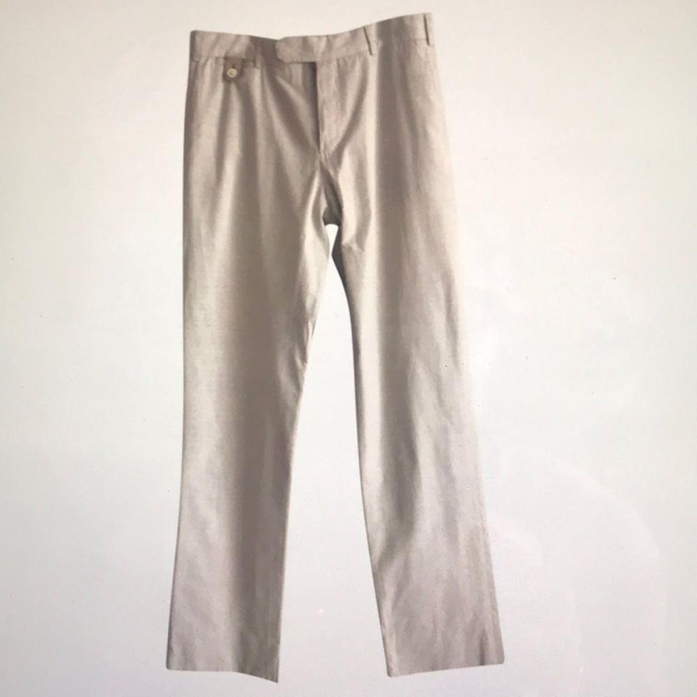 Berluti Italian Cotton Linen Pants